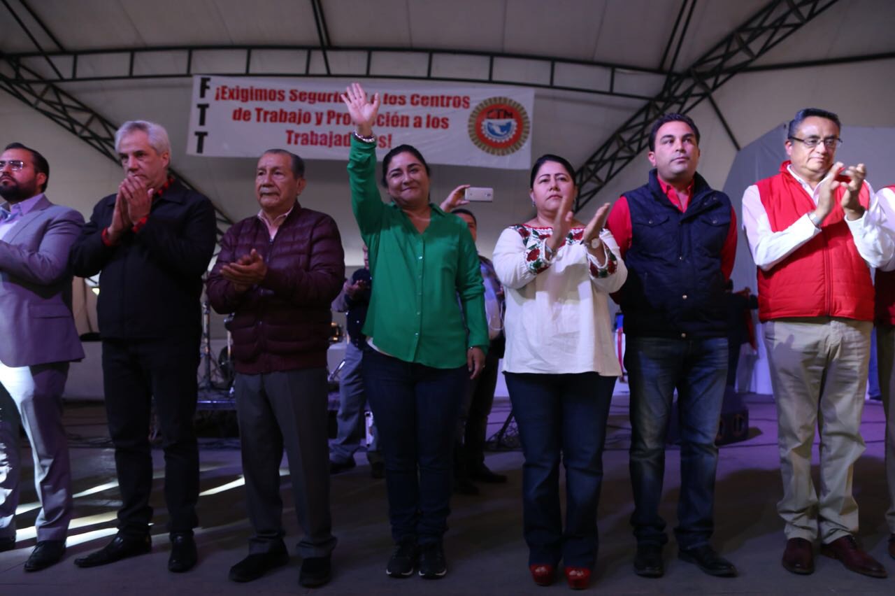 Respaldan CROC y CTM a candidatos de la coalición “Todos por México”